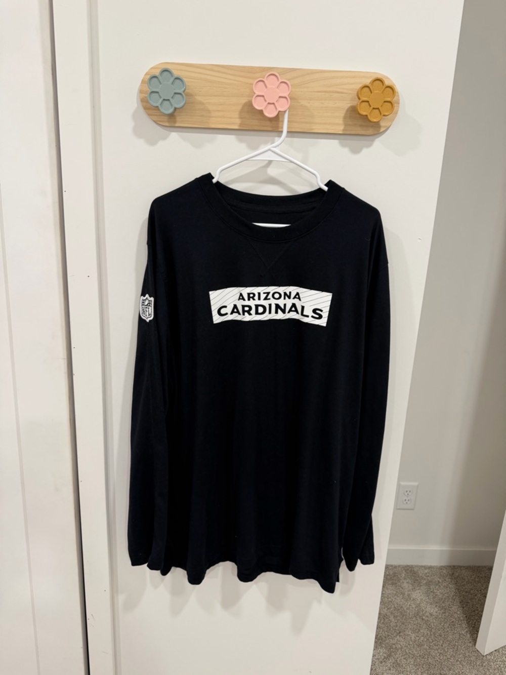 NFL Black Nike Dri-FIT Arizona Cardinals Performance Long Sleeve